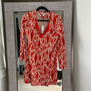 Diane Von Furstenberg Coral Dress